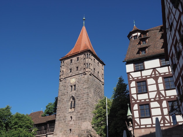 Castillo de Nuernberger Burg en Nuremberg