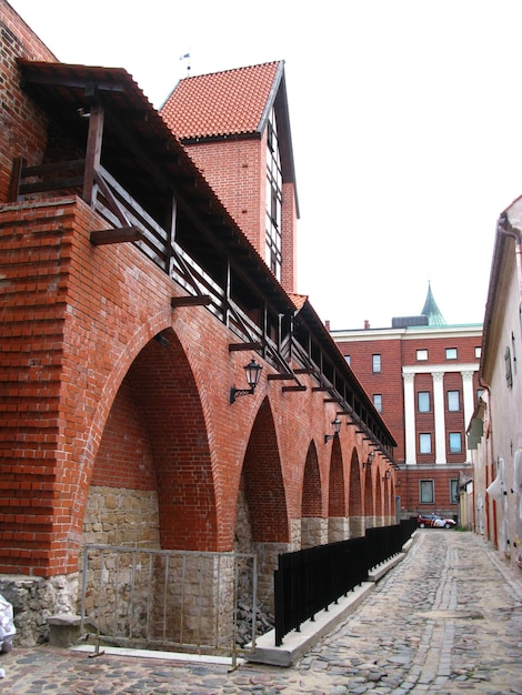 El castillo en Riga Letonia