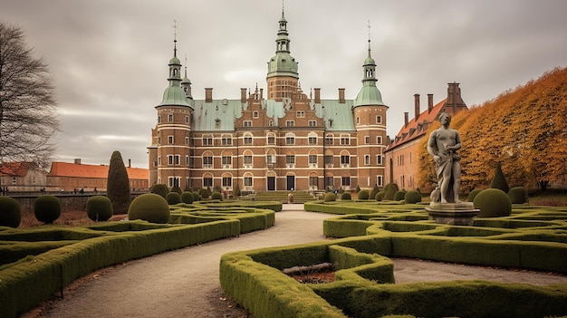 El castillo de Rosenborg en Copenhague