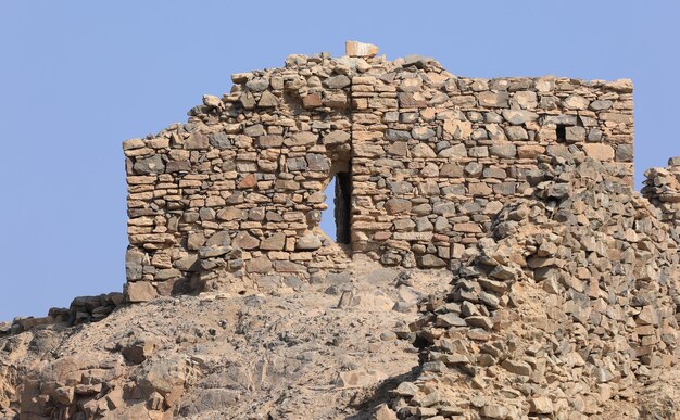 Castillo de Salah El Din en la isla de Farun en el Golfo de AqabaMar RojoTabaEgipto