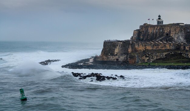 Castillo san felipe del morro en san juan puerto rico