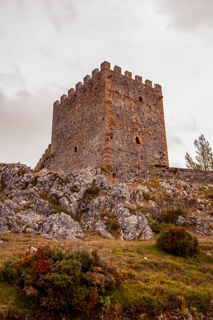 Castillo de san vicente en argueso de cantabria