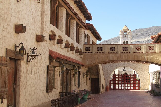 Castillo de Scottys en el parque nacional del Valle de la Muerte