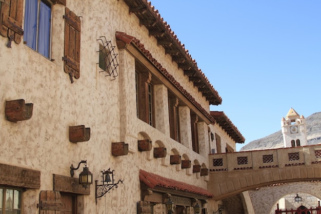 Castillo de Scottys en el parque nacional del Valle de la Muerte