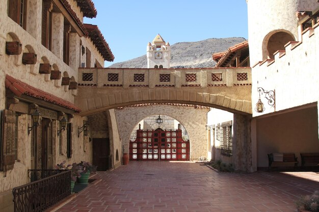 Castillo de Scottys en el parque nacional del Valle de la Muerte