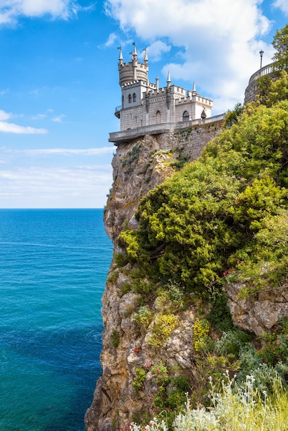 Castillo Swallow's Nest sobre el Mar Negro