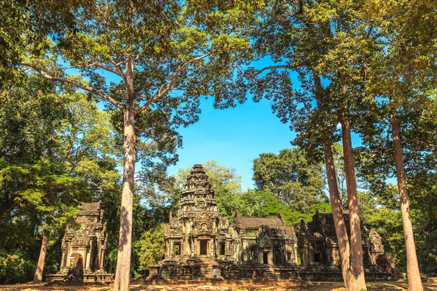 Castillo de Ta Phrom en Angkor Thom, Camboya