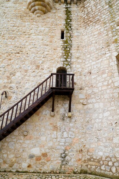 Castillo de Torija en España, edificio medieval.