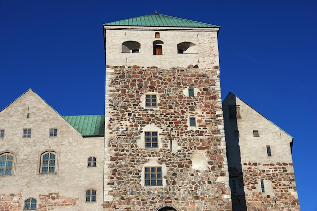 El castillo en Turku Finlandia
