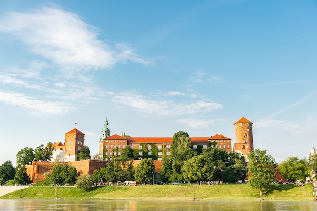 Castillo de Wawel en Cracovia, Polonia, Europa