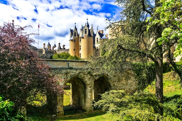 Castillos medievales del valle del Loira, Montreuil-Bellay. Francia
