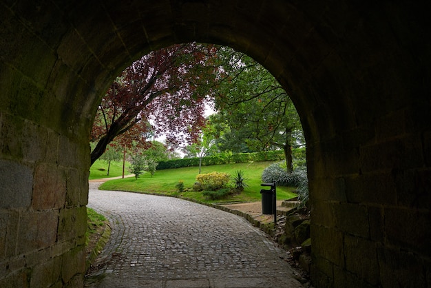 Castro de Vigo Park in Galizien Spanien