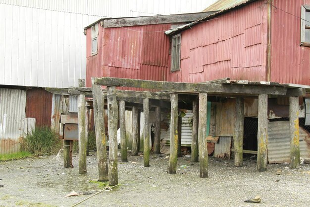 Castro en la isla de Chiloé Chile