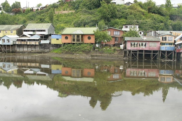 Castro en la isla de Chiloé Chile