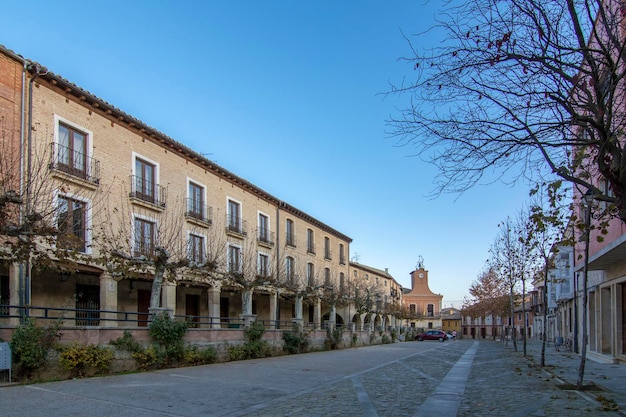 Castrojeriz en el camino de Santiago en Castilla.