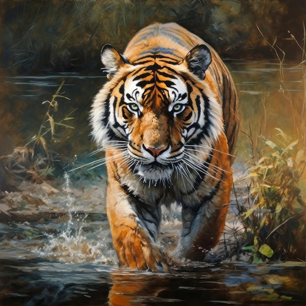 Catálogo Tiger de momentos lindos e poderosos para os amantes dos animais