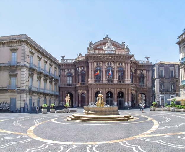 Catania en la Sicilia