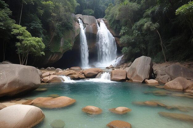 Foto catarata en la isla de kgjuaratioman