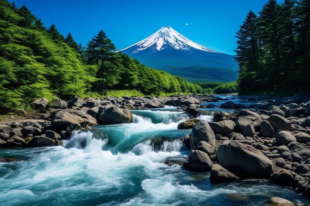 Catarata de Shiraito en las estribaciones suroeste del monte Fuji