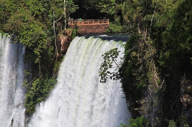 Cataratas del Iguazú en Argentina y Brasil