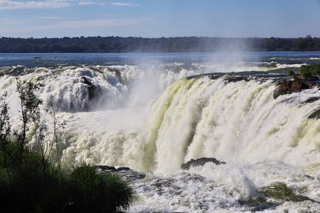 Cataratas del Iguazú en Argentina y Brasil