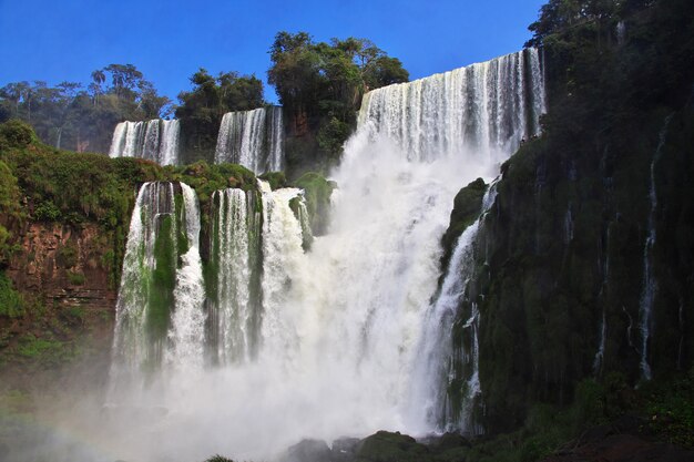 Cataratas del Iguazú en Argentina y Brasil