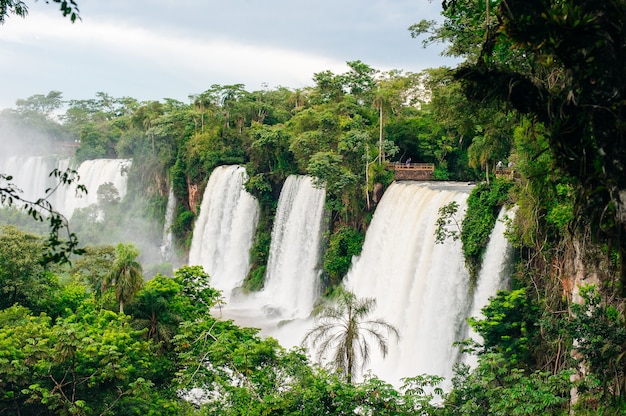 Foto cataratas de iguazú ver la serie de cascadas más grande del mundo