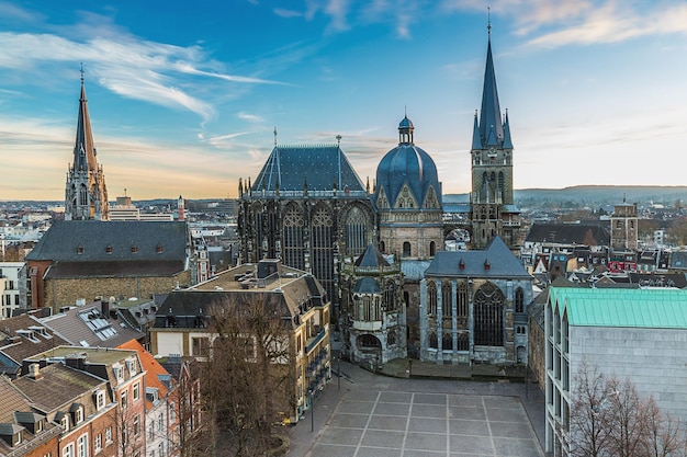 Catedral de Aachen en invierno