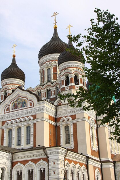 Catedral de Alexander Nevsky ortodoxa rusa en Tallin