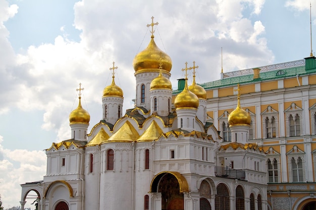 La Catedral de la Anunciación en el Kremlin Moscú Rusia