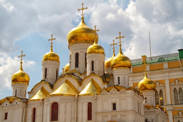 La Catedral de la Anunciación en el Kremlin Moscú Rusia