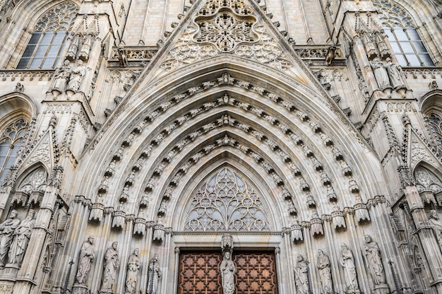 Catedral de Barcelona, barrio gótico de la ciudad.