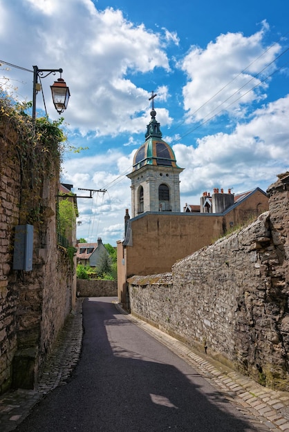 Catedral en Besançon de la región de Bourgogne Franche Comte en Francia.