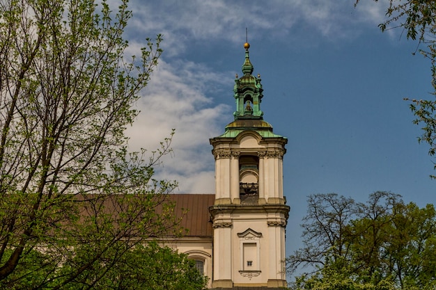 Catedral en el casco antiguo de Cracovia