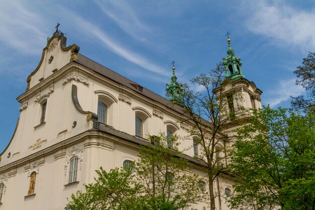 Catedral en el casco antiguo de Cracovia