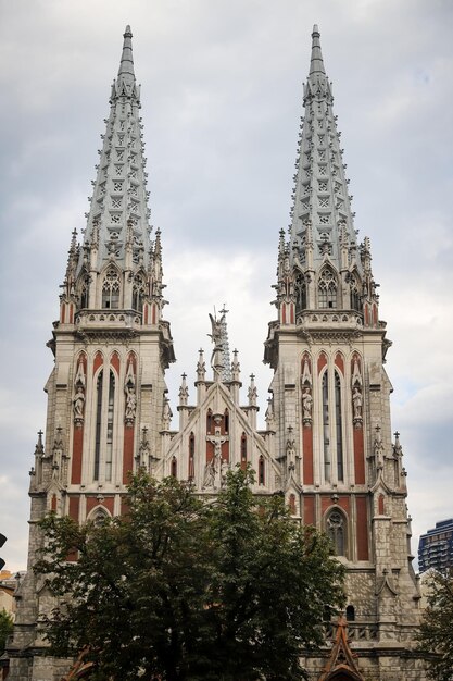 Catedral Católica Romana de São Nicolau em Kiev Ucrânia