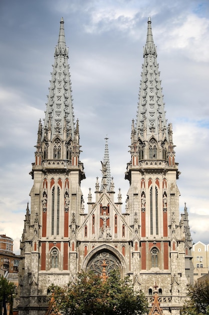 Catedral Católica Romana de San Nicolás en Kiev Ucrania