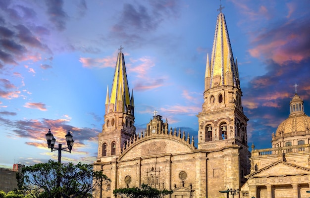 Catedral central de guadalajara en jalisco méxico