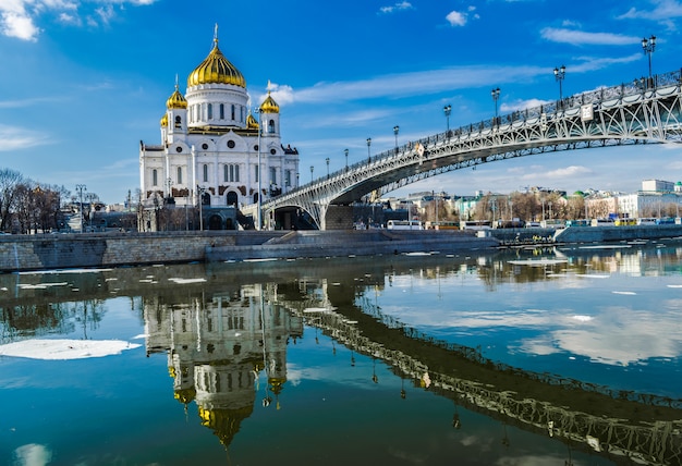 Catedral de cristo salvador, moscú, rusia