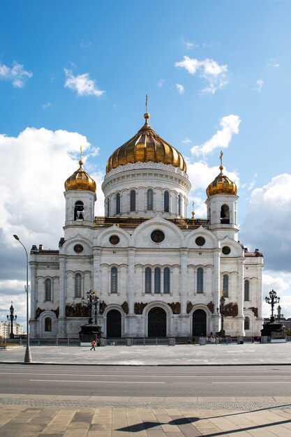 Catedral de Cristo Salvador en Moscú, Rusia