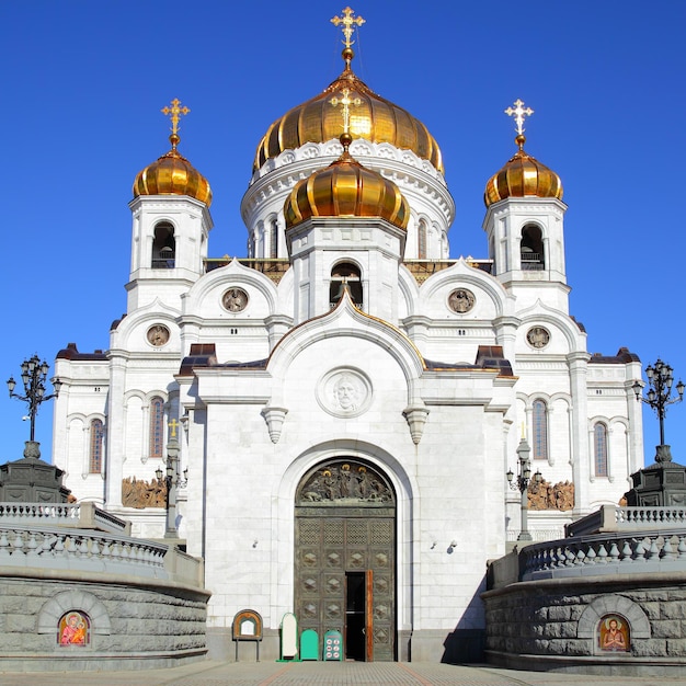 Catedral de Cristo Salvador en Moscú, Rusia