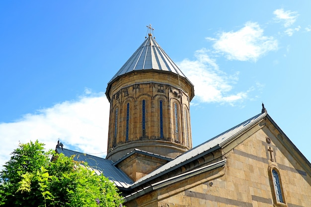 Catedral da dormição de tbilisi sioni, histórica igreja ortodoxa em tbilisi, geórgia