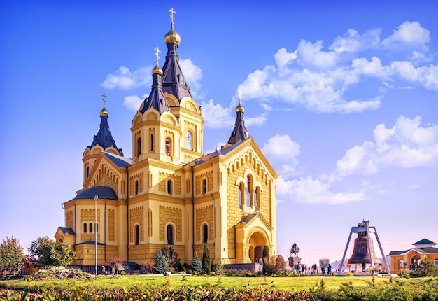 Catedral de Alexander Nevsky na Strelka Nizhny Novgorod