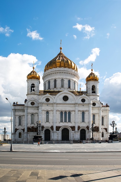 Catedral de cristo salvador em moscou, rússia