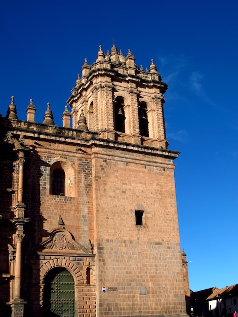 Catedral de Cusco a antiga igreja em Cusco Peru