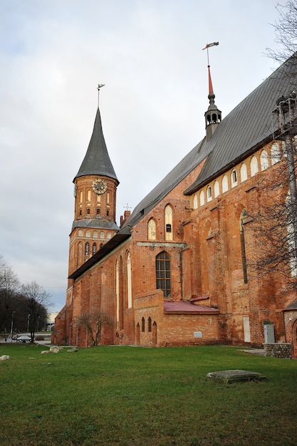 Catedral de Konigsberg Dom em Kaliningrado, Rússia