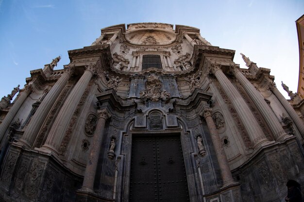 Catedral de Múrcia vista exterior da Espanha