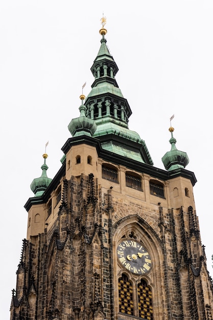 Catedral de Praga, também conhecida como Catedral de São Vito, República Tcheca.