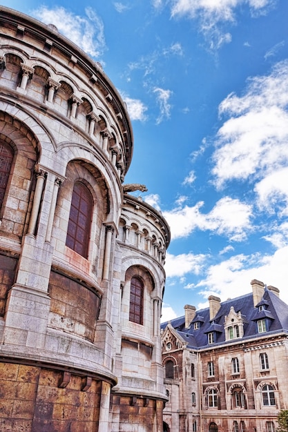 Catedral de Sacre Coeur em Montmartre, Paris, França.