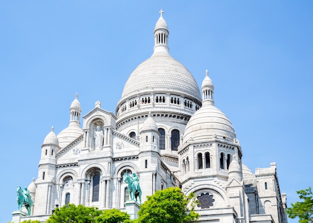 Catedral de sacre coeur montmartre, paris,